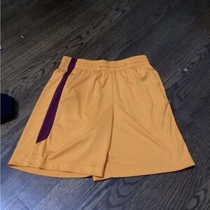 Boys Tek Gear Large 14/16 Orange Dry Tek Orange Shorts
